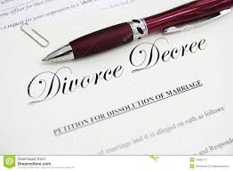 PAPELES PARA EL DIVORCIO